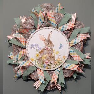 Hand Crafted Pastel Easter Wreath